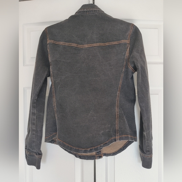 Denim Button Jacket - Picture 3 of 16